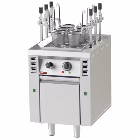 Pastakokare/Nudlar Diamond CNE/6PRA 30L – 6 Korgar med Automatisk Lyftfunktion