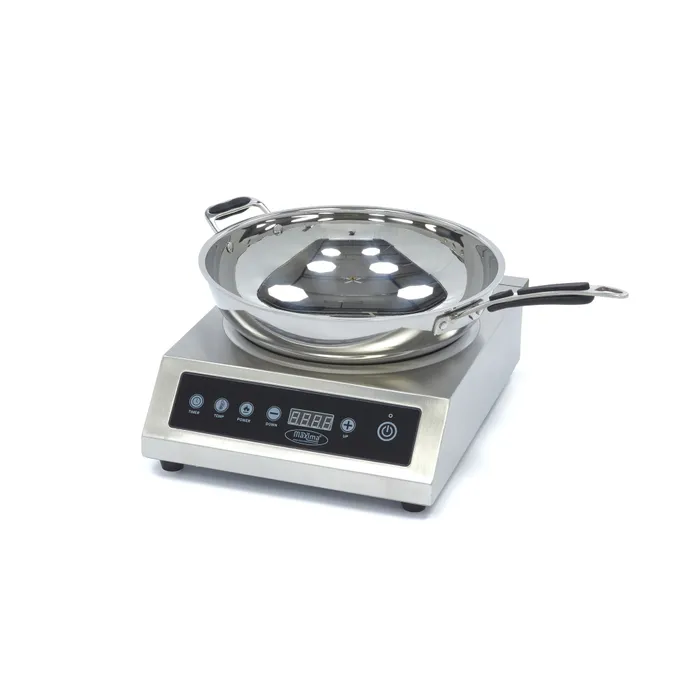 Induktionswok Bordsmodell Digital 3,5 kW 230V – Kitchen2Food