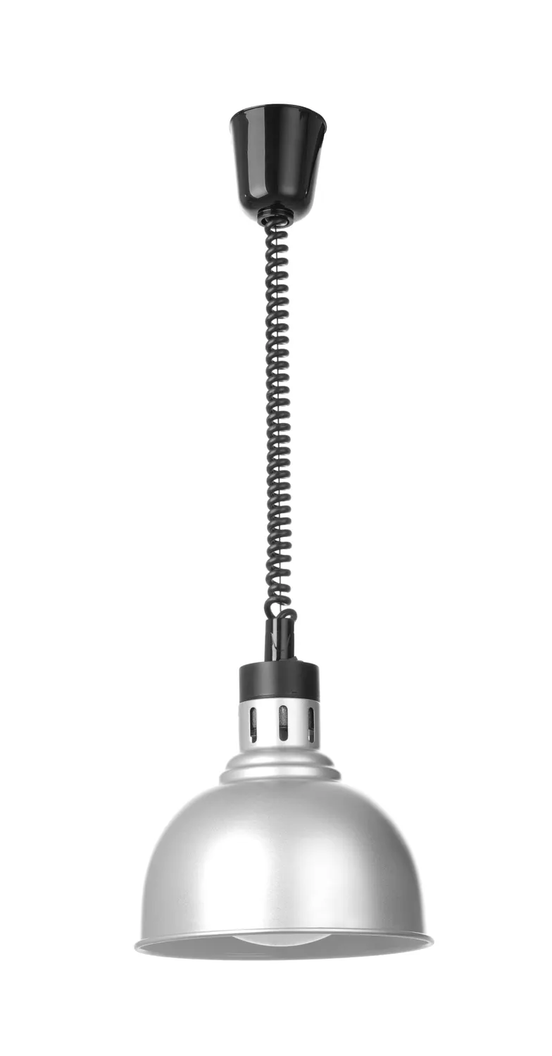 Värmelampa silver höj & sänkbar Ø 250 mm, Hendi