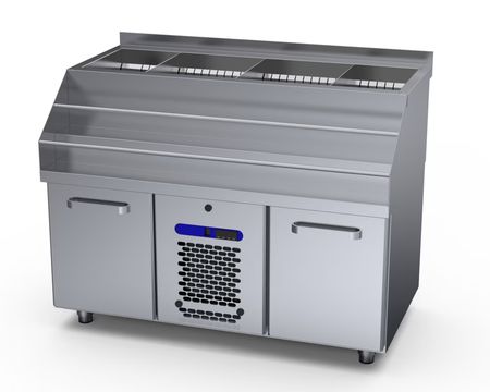 Coolpart BMO-1202 Barmästarkylbänk med  speedrack 1200mm