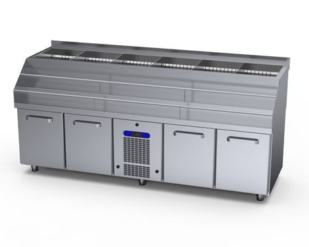 Coolpart BMO-2004 Barmästarkylbänk med  speedrack 2000mm