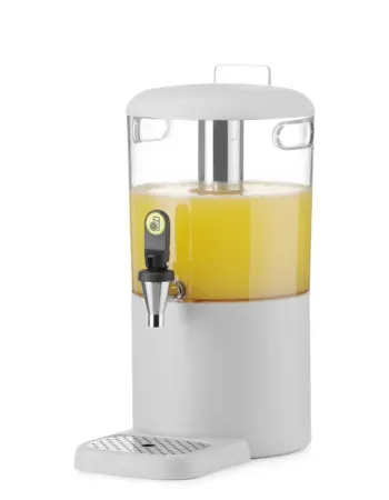 HENDI UNIQ Juicedispenser – 4 liter, gul, vit, svart