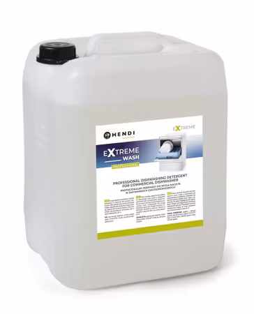 Extreme Wash Professional maskindiskmedel för restaurangdiskmaskiner, HENDI, 20 L