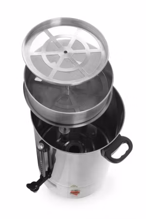 Perkolator, dubbelväggig, HENDI, 6L, 230V/1500W, 316x350x(H)480mm
