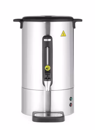 Perkolator UNIQ, HENDI, formgiven av Robert Bronwasser, 14L, silver, 230V/1750W, 357x380x(H)502mm