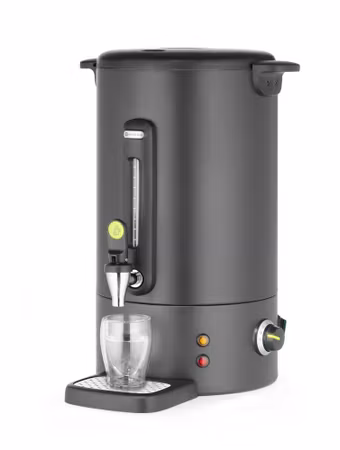 Varmdrycksautomat UNIQ, HENDI, formgiven av Robert Bronwasser, 16L, svart, 230V/1650W, 357x380x(H)502mm