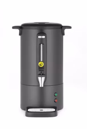 Perkolator UNIQ, HENDI, formgiven av Robert Bronwasser, 7L, svart, 230V/1050W, 307x330x(H)450mm