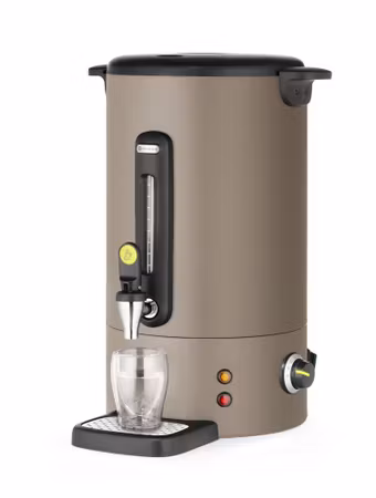 Varmdrycksautomat UNIQ, HENDI, formgiven av Robert Bronwasser, 16L, Taupe, 230V/1650W, 357x380x(H)502mm