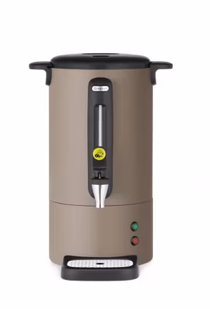 Perkolator UNIQ, HENDI, formgiven av Robert Bronwasser, 7L, Taupe, 230V/1050W, 307x330x(H)450mm