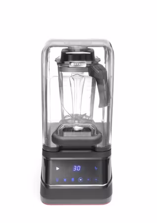 Barmixer med ljuddämpande kåpa, digital, HENDI, 2,5L, svart, 230V/1680W, 250x300x(H)546mm
