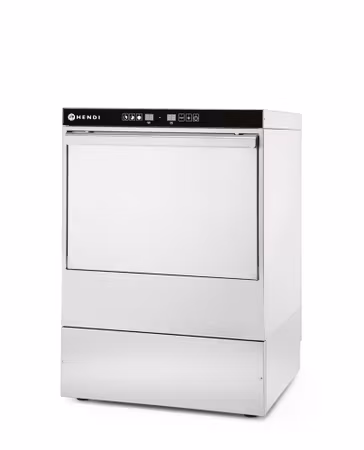 Diskmaskin 50x50 - elektronisk styrning, HENDI, Kitchen Line, 400V/6600W, 570x600x(H)830mm