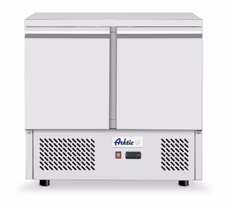 Kylbänk med två dörrar, Arktic, utan bakkant, 169L, 230V/220W, 700x900x(H)890mm