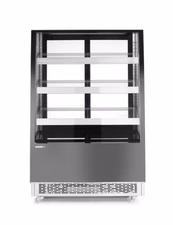 Kyldisplayer med tre lutande hyllplan, Arktic, 230V/490W, 833x900x(H)1460mm