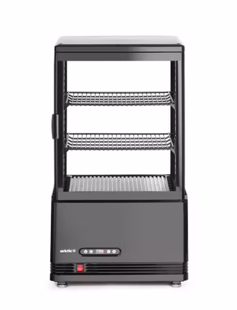 Kyldisplay, 58 l, Arktic, svart, 230V/170W, 406x452x(H)830mm
