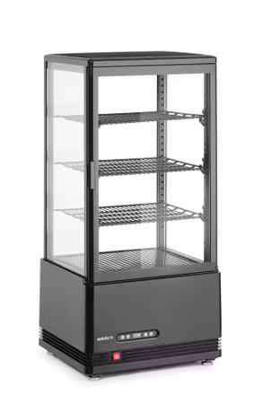 Kyldisplay, 78 l, Arktic, svart, 230V/170W, 406x452x(H)985mm