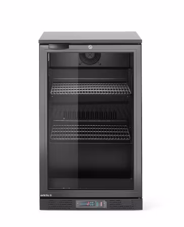 Barkyl en dörr, Arktic, 86L, svart, 230V/120W, 500x530x(H)870mm