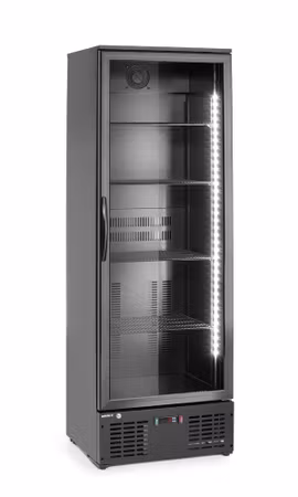 Barkyl en dörr, Arktic, 243L, svart, 230V/195W, 530x600x(H)1820mm