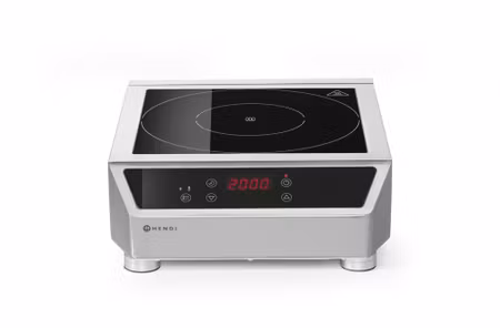 Induktionshäll 3500 D, HENDI, Profi Line, 230V/3500W, 342x431x(H)116mm