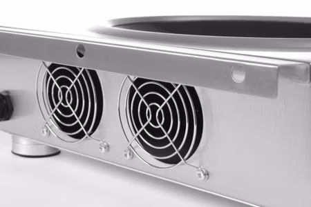 Induktionswok modell 3500, HENDI, Profi Line, induktionsenhet, 230V/3500W, 340x450x(H)130mm