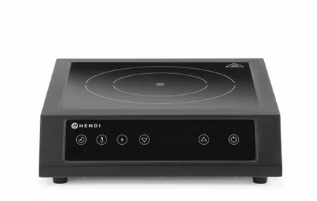 Induktionshäll 3500 D XL, HENDI, svart, 230V/3500W, 355x400x(H)100mm