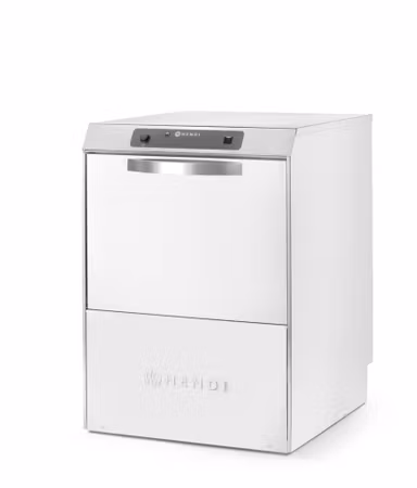 Diskmaskin 50x50, elektronisk styrning, HENDI, Profi Line, silver, 400V/4900W, 582x610x(H)822mm