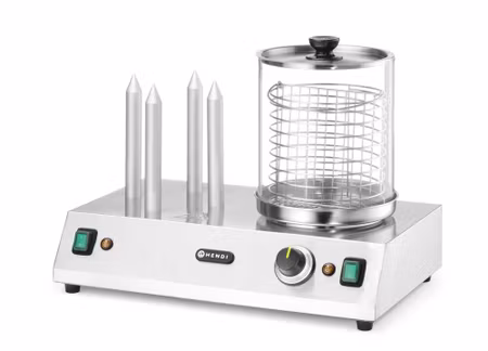 Korv- och korvbrödsvärmare, HENDI, 230V/550W, 500x310x(H)395mm