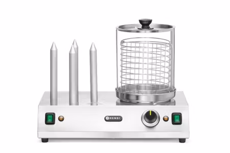 Korv- och korvbrödsvärmare, HENDI, 230V/550W, 500x310x(H)395mm