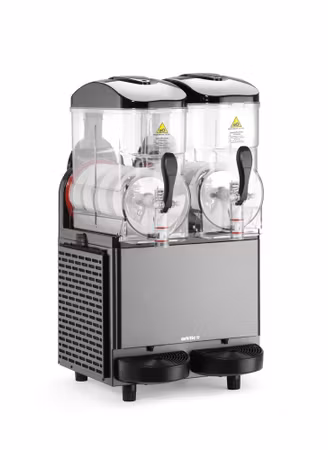 Slushmaskin, Arktic, Kitchen Line, 2 behållare, svart, 230V/710W, 507x415x(H)810mm