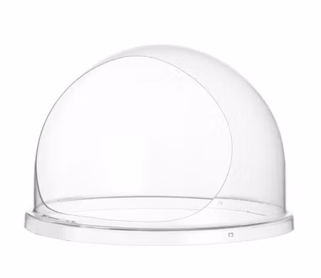 Skydd till sockervaddsmaskin, HENDI, transparent, ⌀520x(H)350mm
