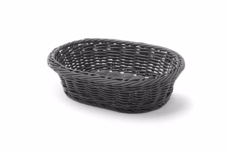 Bagerikorg oval, HENDI, svart, 250x190x(H)65mm
