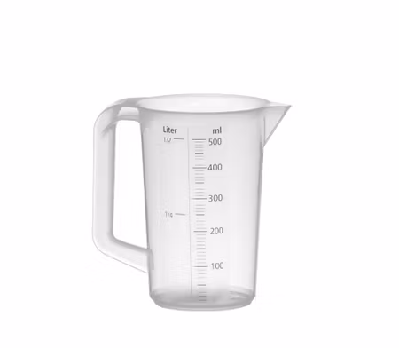 Måttkanna, HENDI, Profi Line, 0,5L, ⌀90x90mm