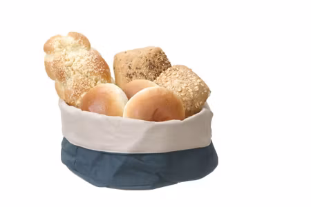 Brödpåse, rund, HENDI, mörkgrå, ⌀250x(H)160mm