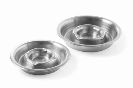 Askfat med skyddskant, HENDI, ⌀140x(H)30mm