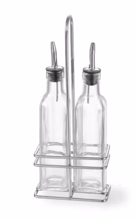 Olje- och vinägerset, HENDI, 2x0,237L, 0,47L, 115x60x(H)325mm