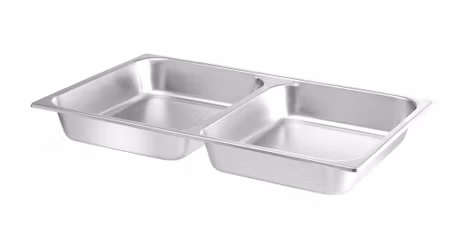GN 1/1-kantin med två fack, HENDI, 7,5L, 530x325x(H)65mm