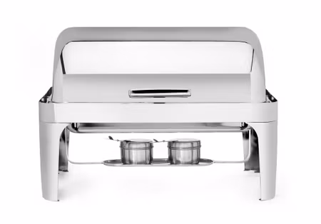 Chafing dish med rolltoplock, GN 1/1, HENDI, 9L, 660x490x(H)460mm
