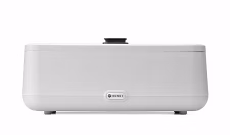 Chafing dish UNIQ, HENDI, formgiven av Robert Bronwasser, GN 1/1, vit, 230V/700W, 607x402x(H)245mm