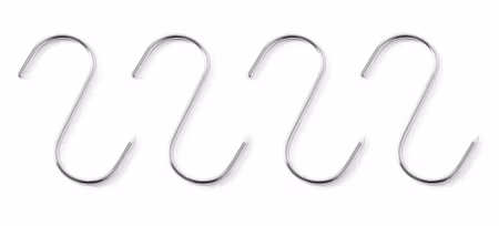 Köttkrokar, HENDI, 4 st., 110x5mm