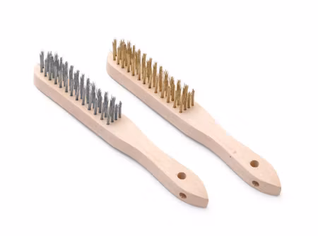 Borstset av mässing och rostfritt stål - 2 st, HENDI, 2 st., (L)290mm