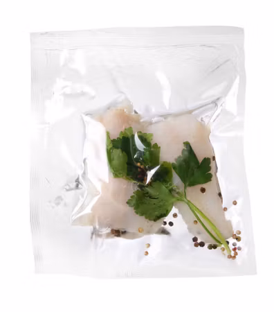 Vakuumpåsar, biologiskt nedbrytbar, HENDI, transparent, 100 st., 300x400mm, rektangulär