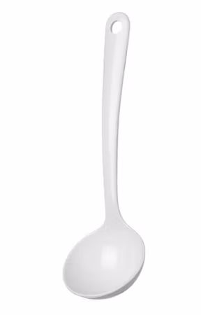 Såsslev, HENDI, 0,07L, vit, 235x75mm
