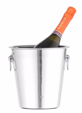 Champagnekylare, BarUp, 3,3L, silver, ⌀220x(H)190mm