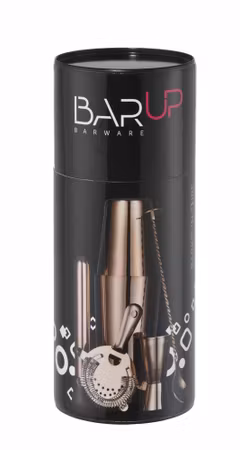 Barset i fodral, BarUp, koppar, ⌀120x(H)320mm