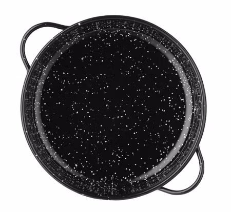 Emaljerad ugnsform, HENDI, svart, ⌀200x(H)45mm, rund