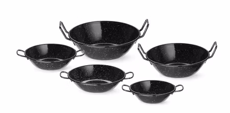 Emaljerade paellaskålar, HENDI, 0,2L, ⌀145x(H)40mm