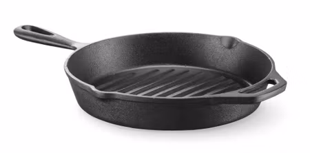Grillpanna av gjutjärn, HENDI, 398x265x(H)48mm