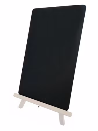 Griffeltavla med staffli, HENDI, 220x210x(H)360mm