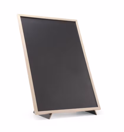 Griffeltavla med stativ, HENDI, 400x600mm
