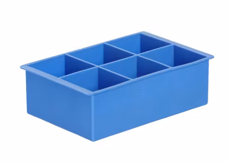 Iskubsform XL, BarUp, blå, 170x110x(H)52mm