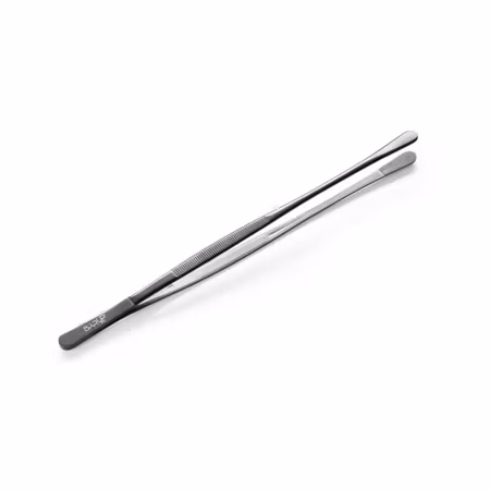Pincett med rund spets, BarUp, svart, (L)305mm